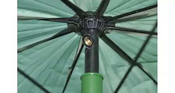 MIVARDI - Deštník Green PVC s bočnicí 2,5 m