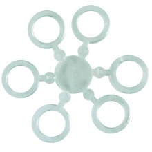 MIVARDI - Elastické kroužky na nástrahy 7 mm