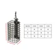MIVARDI - Feederové krmítko EasyGrip Square vel. M 40 g