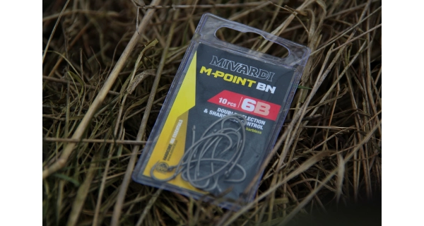 MIVARDI - Háčky M-Point BN Barbless vel. 6 10 ks
