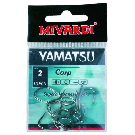 MIVARDI - Háčky Yamatsu Carp 10 ks vel. 2