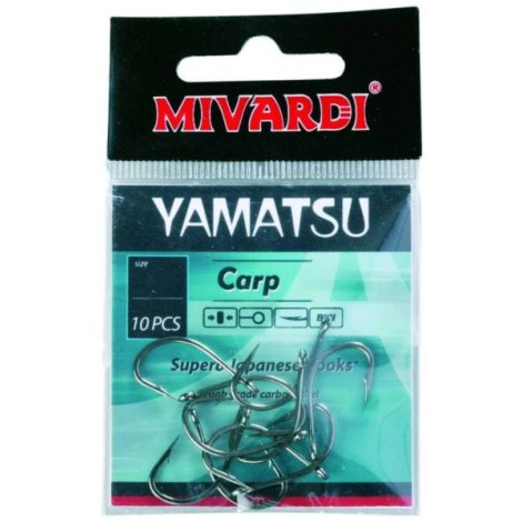 MIVARDI - Háčky Yamatsu Carp 10 ks vel. 4