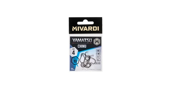 MIVARDI - Háčky Yamatsu Chinu s lopatkou vel. 1 10 ks