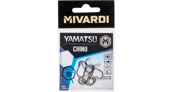 MIVARDI - Háčky Yamatsu Chinu s lopatkou vel. 6 10 ks