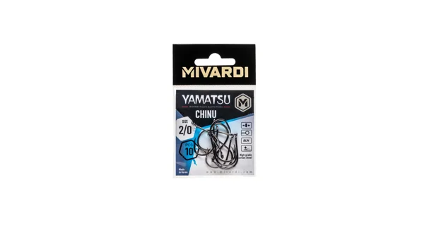 MIVARDI - Háčky Yamatsu Chinu s očkem vel. 2/0 10 ks