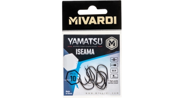 MIVARDI - Háčky Yamatsu Iseama s lopatkou vel. 1/0 10 ks