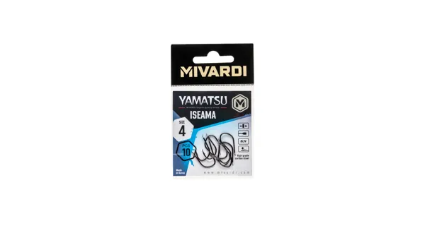 MIVARDI - Háčky Yamatsu Iseama s lopatkou vel. 2/0 10 ks