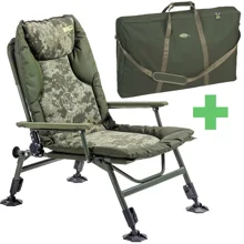 MIVARDI - Křeslo CamoCODE Arm + Transportní taška