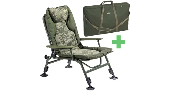 MIVARDI - Křeslo CamoCODE Arm + Transportní taška