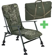 MIVARDI - Křeslo CamoCode Express + Transportní taška