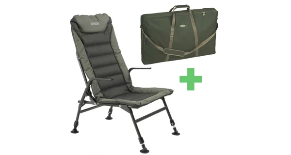 MIVARDI - Křeslo Premium Long + Transportní taška