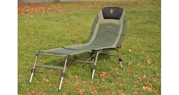 MIVARDI - Křeslo Recliner New Dynasty + Opěrka nohou