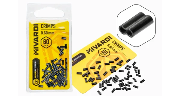 MIVARDI - Krimpovací svorky 0,60 mm 60 ks