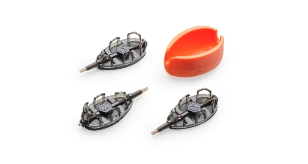 MIVARDI - Krmítko Method Feeder Set QMR Grip L 30 g + 40 g + 50 g + Formička