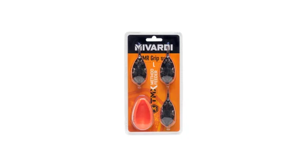 MIVARDI - Krmítko Method Feeder Set QMR Grip L 30 g + 40 g + 50 g + Formička
