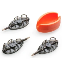 MIVARDI - Krmítko Method Feeder Set QMR Grip L 30 g + 40 g + 50 g + Formička