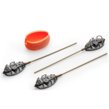 MIVARDI - Krmítko Method Feeder Set QMR Grip L Long 30 g + 40 g + 50 g + Formička