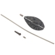 MIVARDI - Krmítko Method Feeder Set QMR Grip L Long 30 g + 40 g + 50 g + Formička