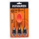 MIVARDI - Krmítko Method Feeder Set QMR Grip L Long 30 g + 40 g + 50 g + Formička