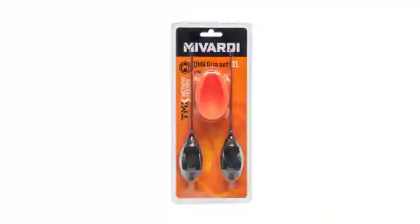 MIVARDI - Krmítko Method Feeder Set QMR Grip XL Long 50 g + 60 g + Formička
