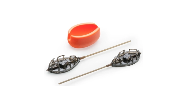 MIVARDI - Krmítko Method Feeder Set QMR Grip XL Long 50 g + 60 g + Formička