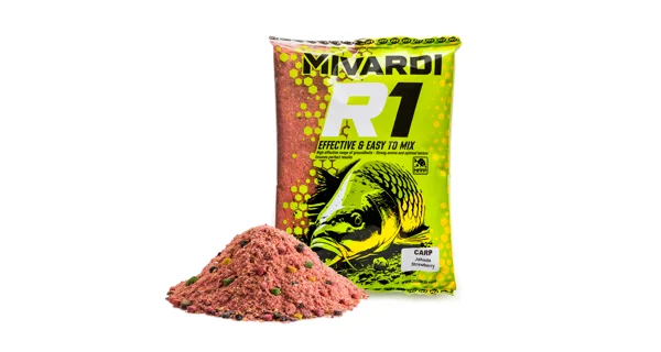 MIVARDI - Krmítková směs R1 Carp 1,4 kg Jahoda