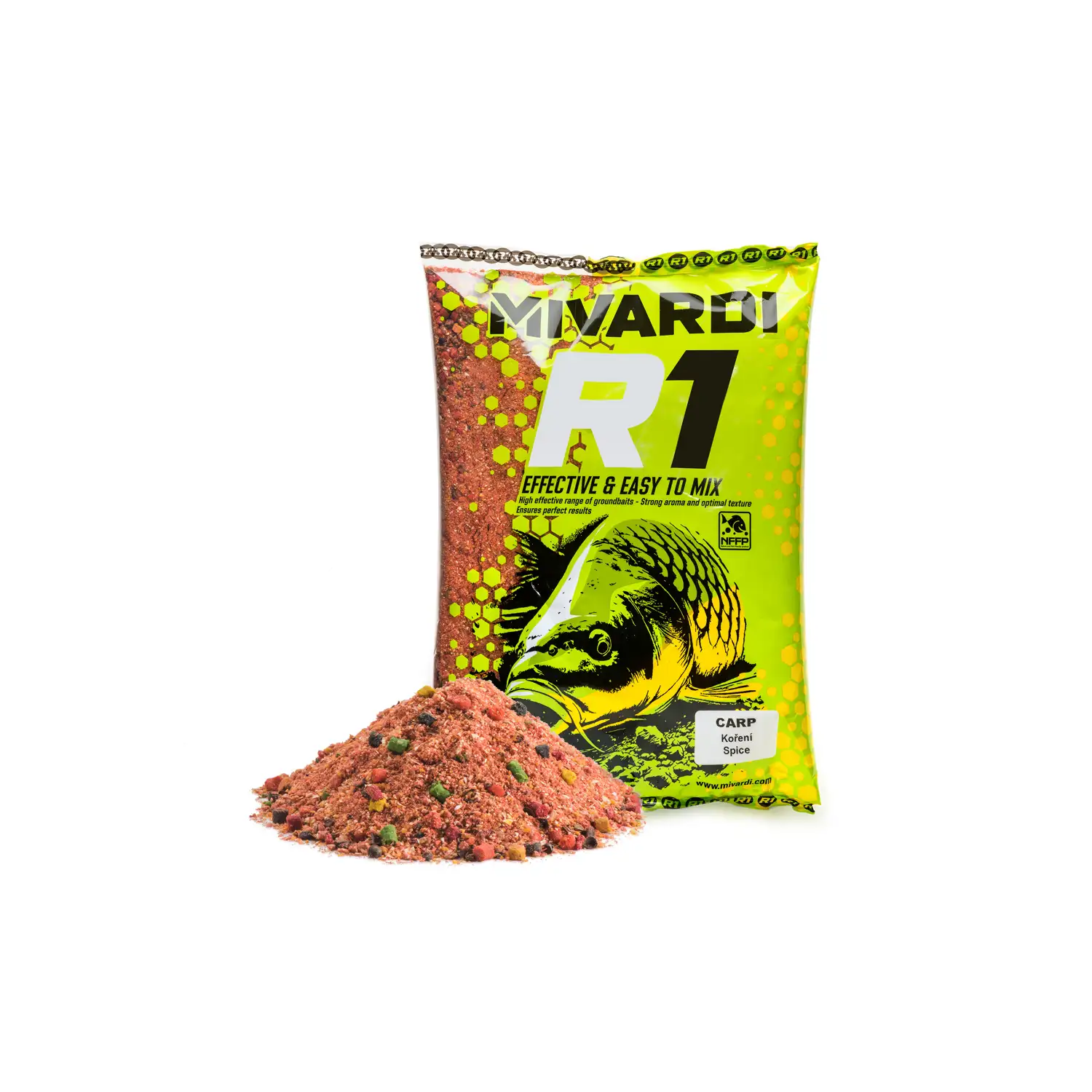 MIVARDI MIVARDI - Krmítková směs R1 Carp 1,4 kg Koření