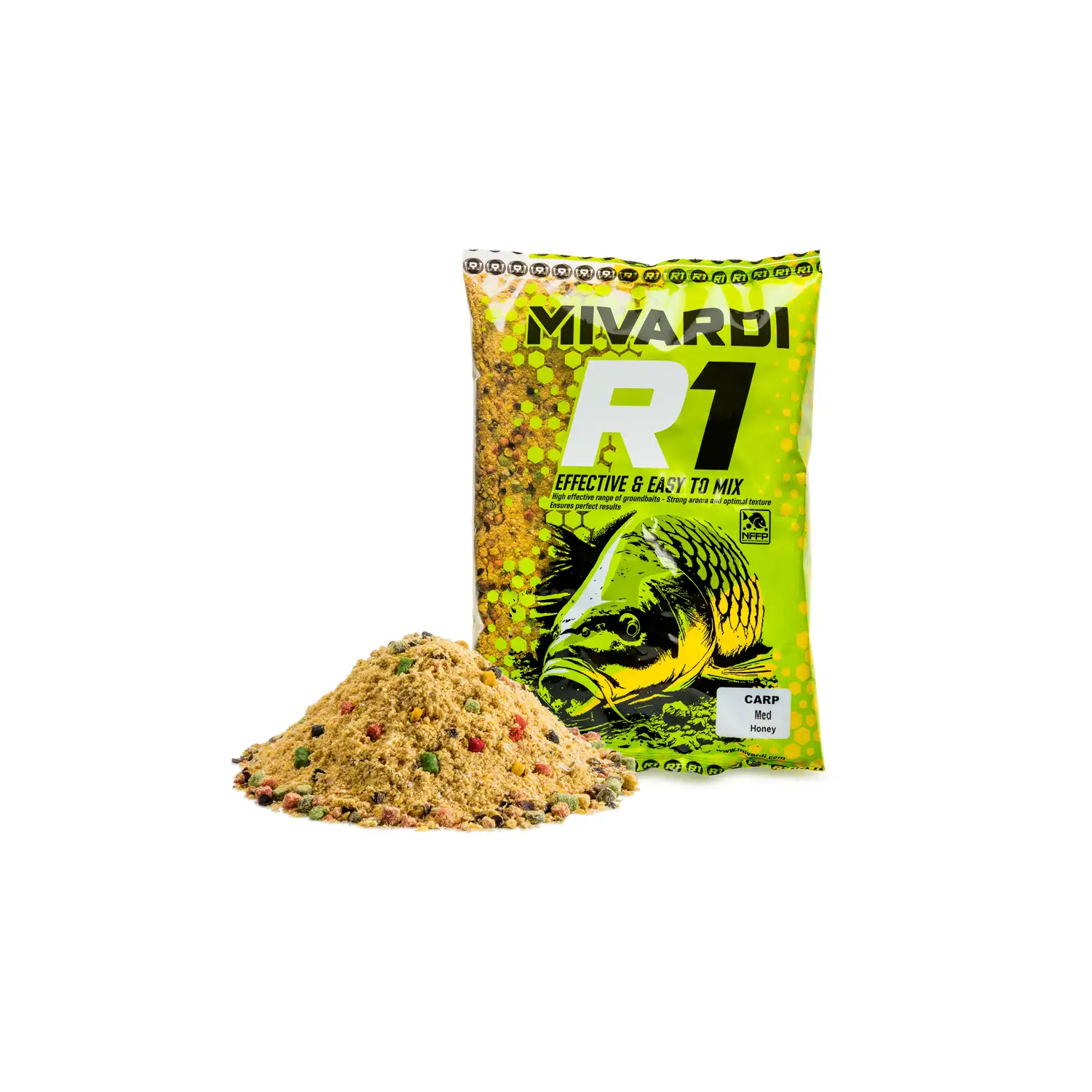 MIVARDI MIVARDI - Krmítková směs R1 Carp 1,4 kg Med