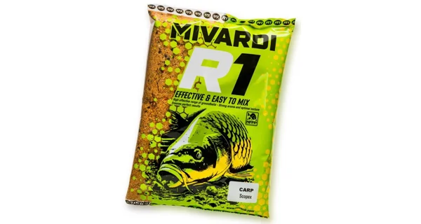 MIVARDI - Krmítková směs R1 Carp 1,4 kg Scopex