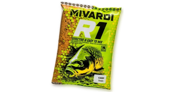 MIVARDI - Krmítková směs R1 Carp 950 g Scopex