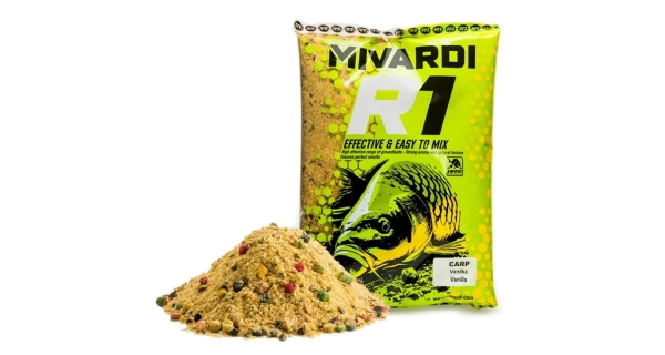 MIVARDI - Krmítková směs R1 Carp 950 g Vanilka