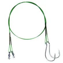 MIVARDI - Lanka na dravce Predator (obratlík + jednoháček) 2 ks 35 cm 9 kg