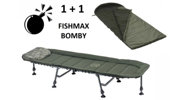 MIVARDI - Lehátko CamoCODE Express 6 + Spacák Easy