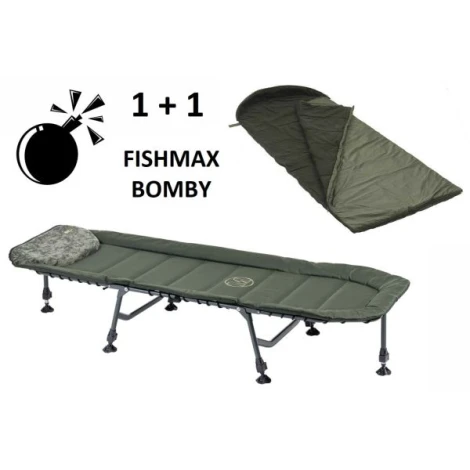 MIVARDI - Lehátko CamoCODE Express 6 + Spacák Easy