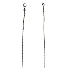 MIVARDI - Looped Lead Core + QC obratlík 45 lb 80 cm 2 ks