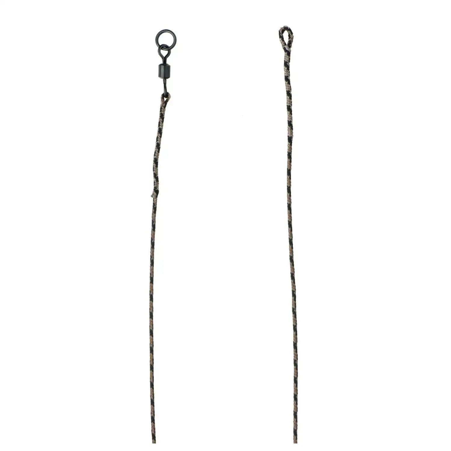 MIVARDI - Looped Lead Core + QC obratlík 45 lb 80 cm 2 ks