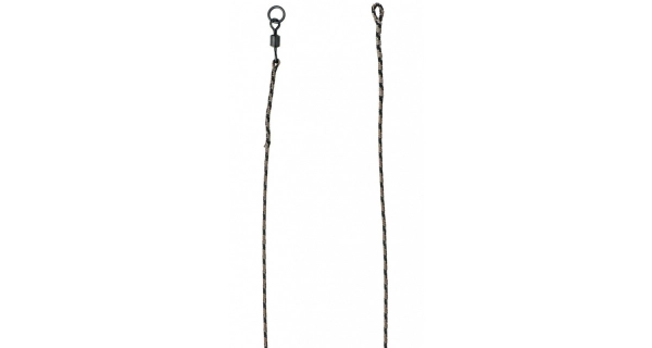 MIVARDI - Looped Lead Core + QC obratlík 45 lb 80 cm 2 ks