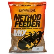 MIVARDI - Method Feeder Mix Black Halibut 1kg