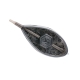 MIVARDI - Method Feeder set QMR Flat L 30 g + 40 g + 50 g + Formička