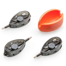 MIVARDI - Method Feeder set QMR Flat L 30 g + 40 g + 50 g + Formička