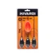 MIVARDI - Method Feeder set QMR Flat L Long 30 g + 40 g + 50 g + Formička