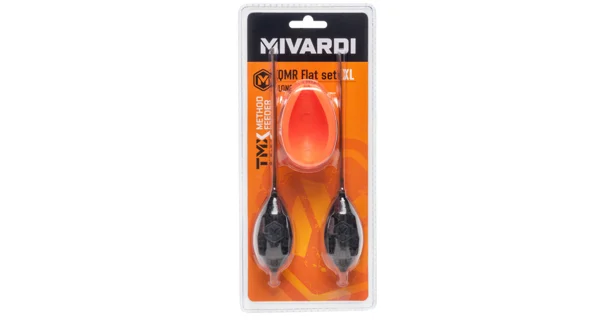 MIVARDI - Method Feeder set QMR Flat XL Long 50 g + 60 g + Formička