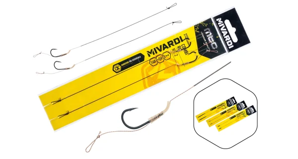 MIVARDI - Návazec Combi Rig 19 cm 25 lb vel. 6 2 ks