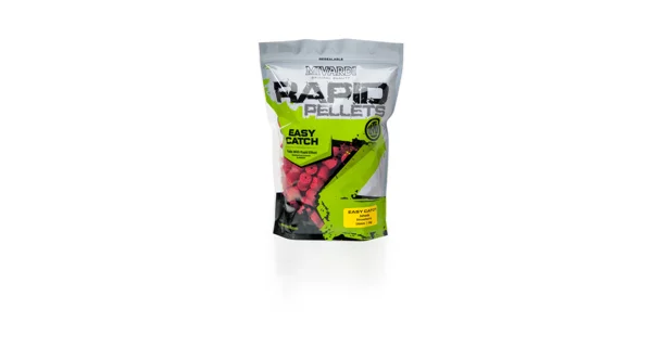 MIVARDI - Pelety Rapid Easy Catch 4 mm 1 kg Jahoda