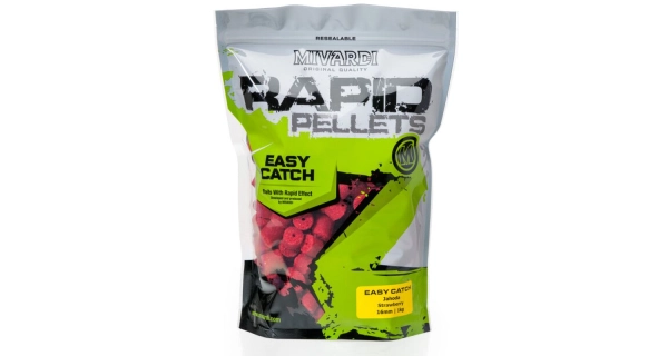 MIVARDI - Pelety Rapid Easy Catch 4 mm 2,5 kg Jahoda