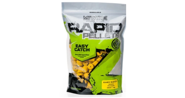 MIVARDI - Pelety Rapid Easy Catch 8 mm 1 kg Ananas