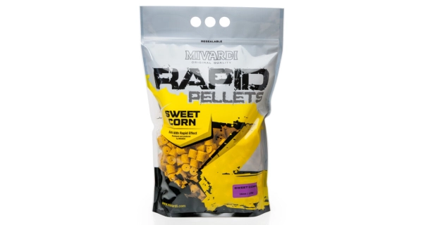 MIVARDI - Pelety Rapid Sweet Corn 2,5 kg 16 mm