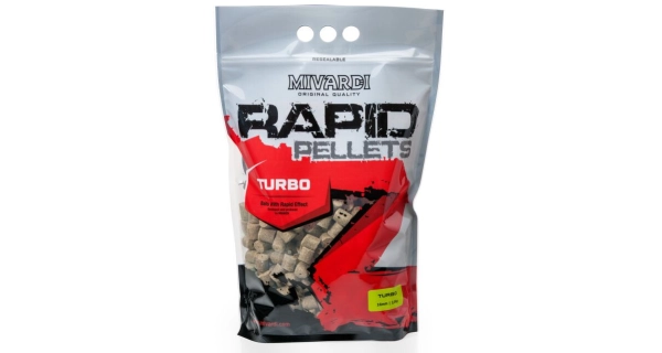 MIVARDI - Pelety Rapid Turbo 12 mm 2,5 kg