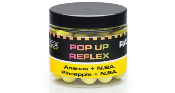 MIVARDI - Plovoucí boilies Rapid Pop Up Reflex Pineapple + N.BA. 14 mm 70 g