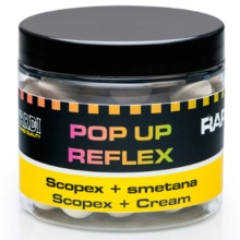MIVARDI - Plovoucí boilies Rapid Pop Up Reflex Scopex smetana 14 mm 70 g